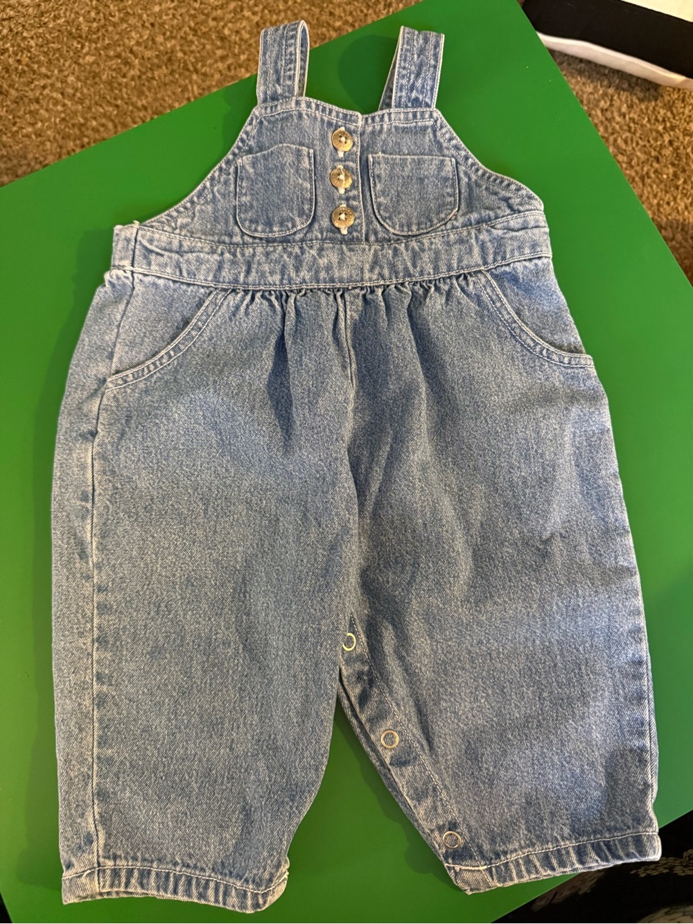GAP Light Blue Denim Kids Overalls